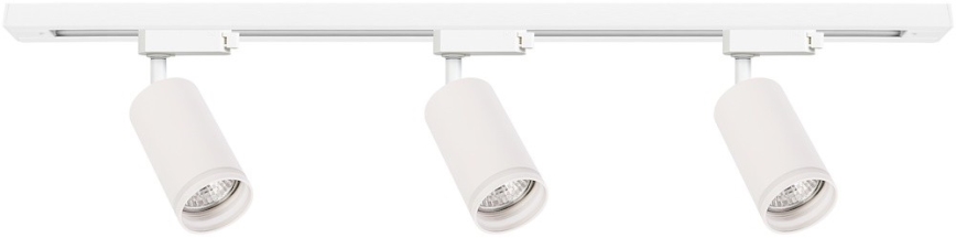 Σποτ για σύστημα ράγας PIPE, 3xGU10/10W/230V, λευκό
