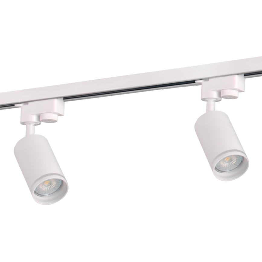 Σποτ για σύστημα ράγας ΠΑΡΙΣΙ 3xGU10/10W/230V + 1 m rail system λευκό