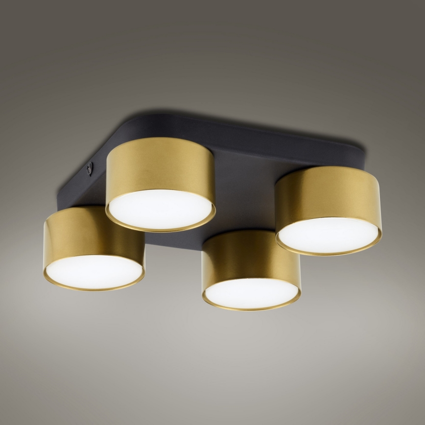 Σπότ με 4 φώτα SPACE GOLD 4xGX53/15W/230V