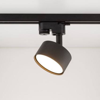 Φωτιστικό σποτ για 1-phase ράγας AVIA 1xGX53/15W/230V μαύρο