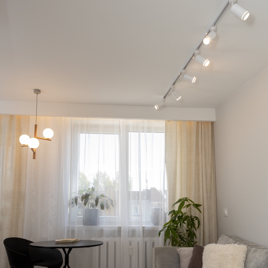 Φωτιστικό σποτ ράγας JET RING 1xGU10/10W/230V λευκό