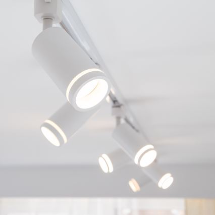 Φωτιστικό σποτ ράγας JET RING 1xGU10/10W/230V λευκό