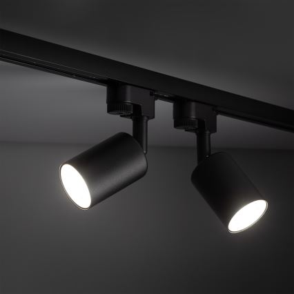 Φωτιστικό σποτ ράγας TOP 1xGU10/10W/230V μαύρο