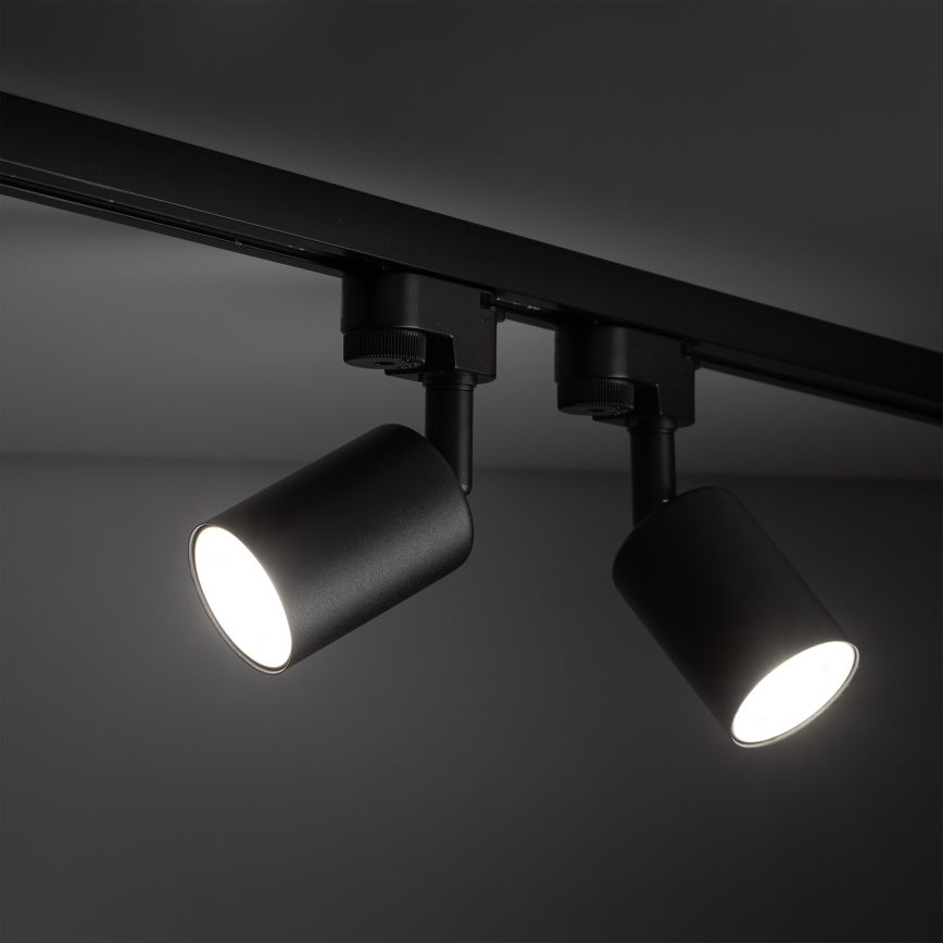 Φωτιστικό σποτ ράγας TOP 1xGU10/10W/230V μαύρο