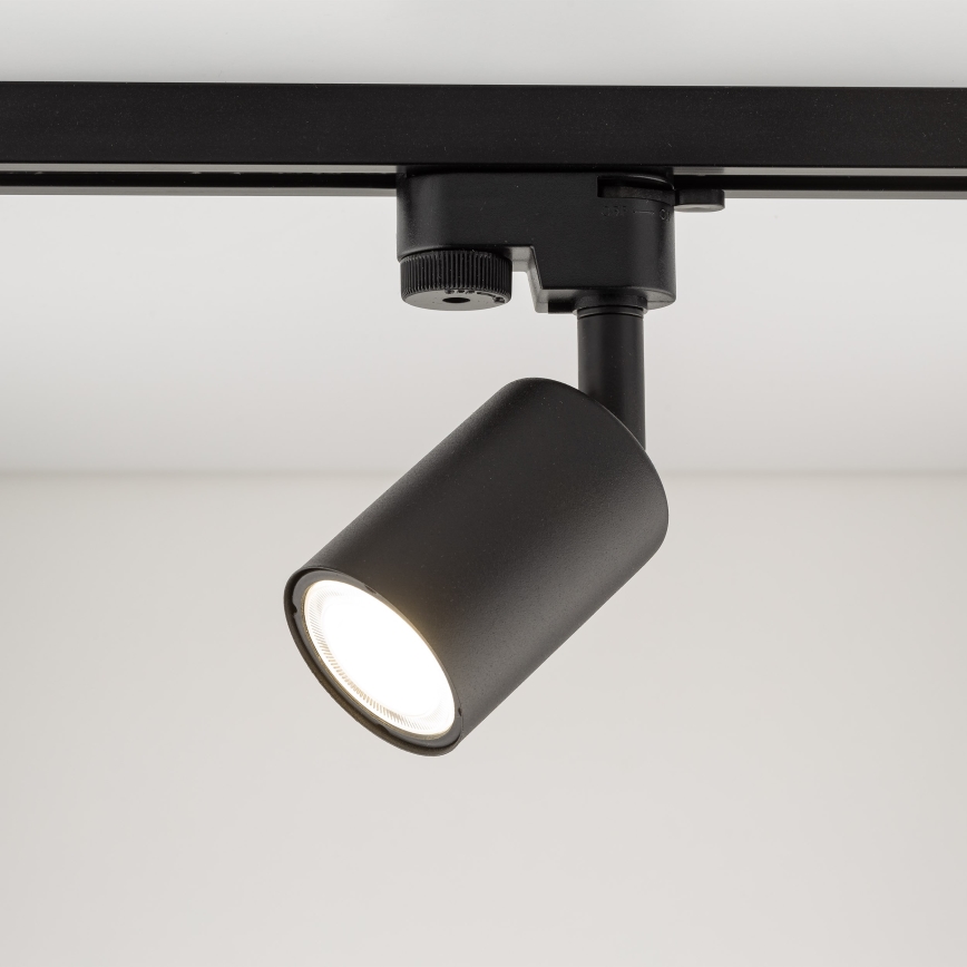 Φωτιστικό σποτ ράγας TOP 1xGU10/10W/230V μαύρο