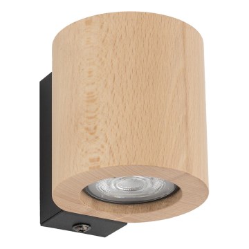 Σποτ τοίχου EVE 1xGU10/10W/230V οξιά