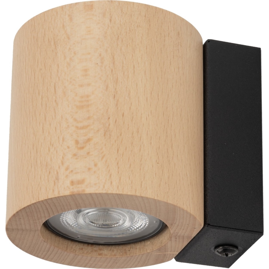 Σποτ τοίχου EVE 1xGU10/10W/230V οξιά