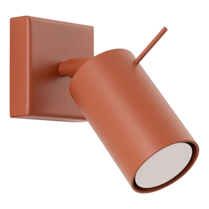 Σποτ τοίχου RING 1xGU10/10W/230V κόκκινο