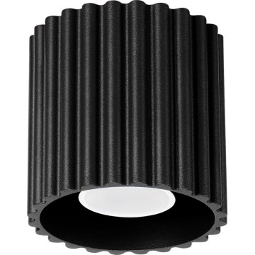 Σποτ φωτιστικό AURA 1xGU10/10W/230V Ø 10 cm μαύρο