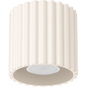 Σποτ φωτιστικό AURA 1xGU10/10W/230V διάμ. 10 cm εκρού
