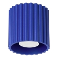 Σποτ φωτιστικό AURA 1xGU10/10W/230V διάμ. 10 cm μπλε