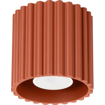 Σποτ φωτιστικό AURA 1xGU10/10W/230V διάμ. 10 εκ. πορτοκαλί