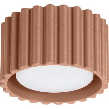 Σποτ φωτιστικό AURA 1xGX53/10W/230V Ø 10 cm καφέ