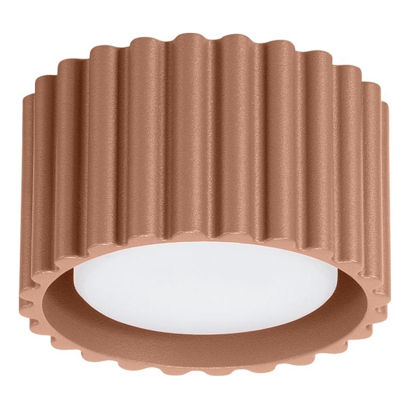 Σποτ φωτιστικό AURA 1xGX53/10W/230V Ø 10 cm καφέ