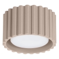 Σποτ φωτιστικό AURA 1xGX53/10W/230V, Ø 10 cm, σε απόχρωση taupe