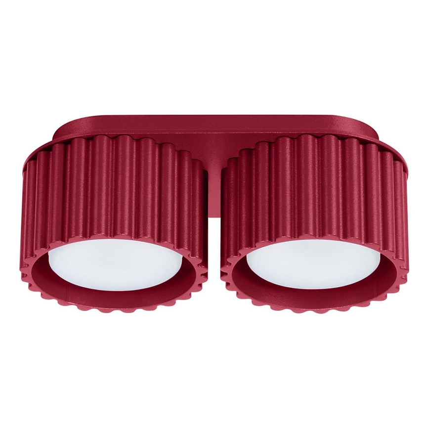 Σποτ φωτιστικό AURA 2xGX53/10W/230V κόκκινο