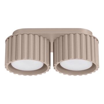 Σποτ φωτιστικό AURA 2xGX53/10W/230V τάουπ