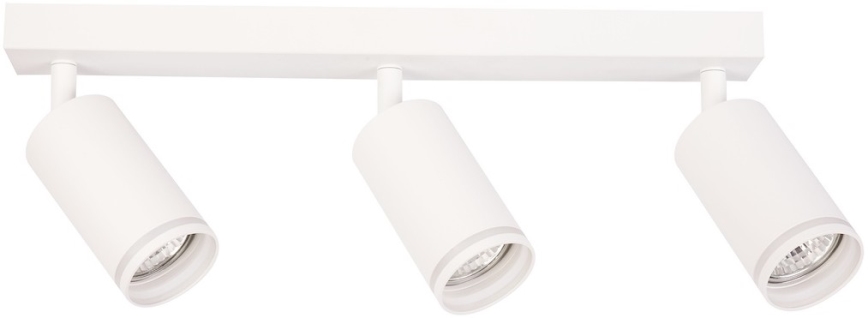 Σποτ φωτιστικό PIPE 3xGU10/10W/230V λευκό