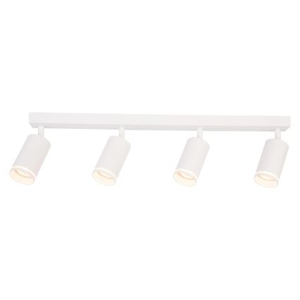 Σποτ φωτιστικό PIPE 4xGU10/10W/230V λευκό
