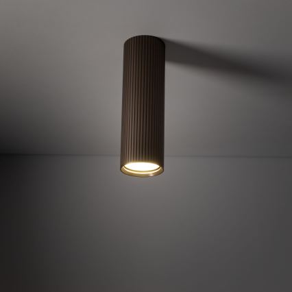 Σποτ φωτιστικό TUNE M 1x GU10/10W/230V 17 cm καφέ