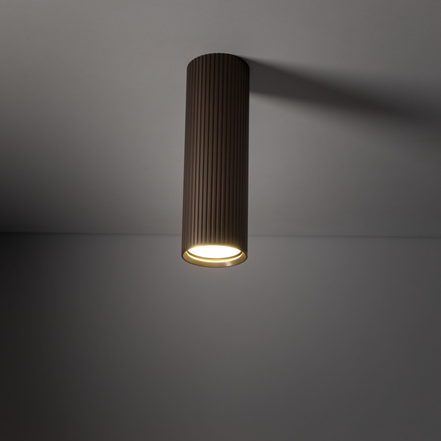Σποτ φωτιστικό TUNE M 1x GU10/10W/230V 17 cm καφέ