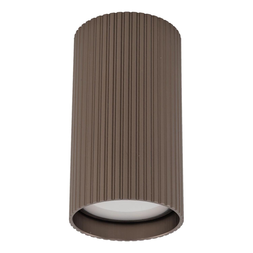 Σποτ φωτιστικό TUNE S 1xGU10/10W/230V, 10 cm, καφέ