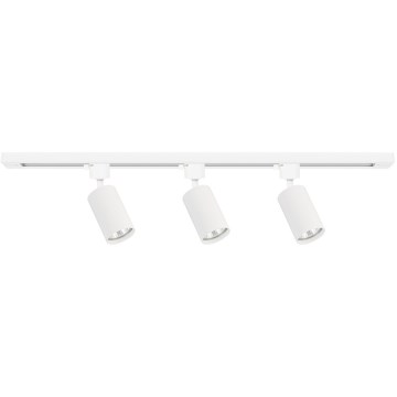 Σποτ φωτιστικό για σύστημα ράγας TIGER 3xGU10/10W/230V, λευκό