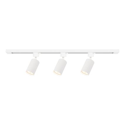 Σποτ φωτιστικό για σύστημα ράγας TIGER 3xGU10/10W/230V, λευκό