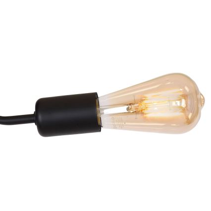 Σταθερό πολύφωτο BRENDA 3xE27/60W/230V μαύρο
