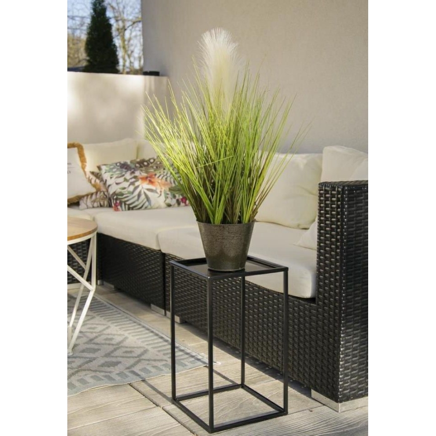 Σταντ για γλάστρες 40x24 cm μαύρο