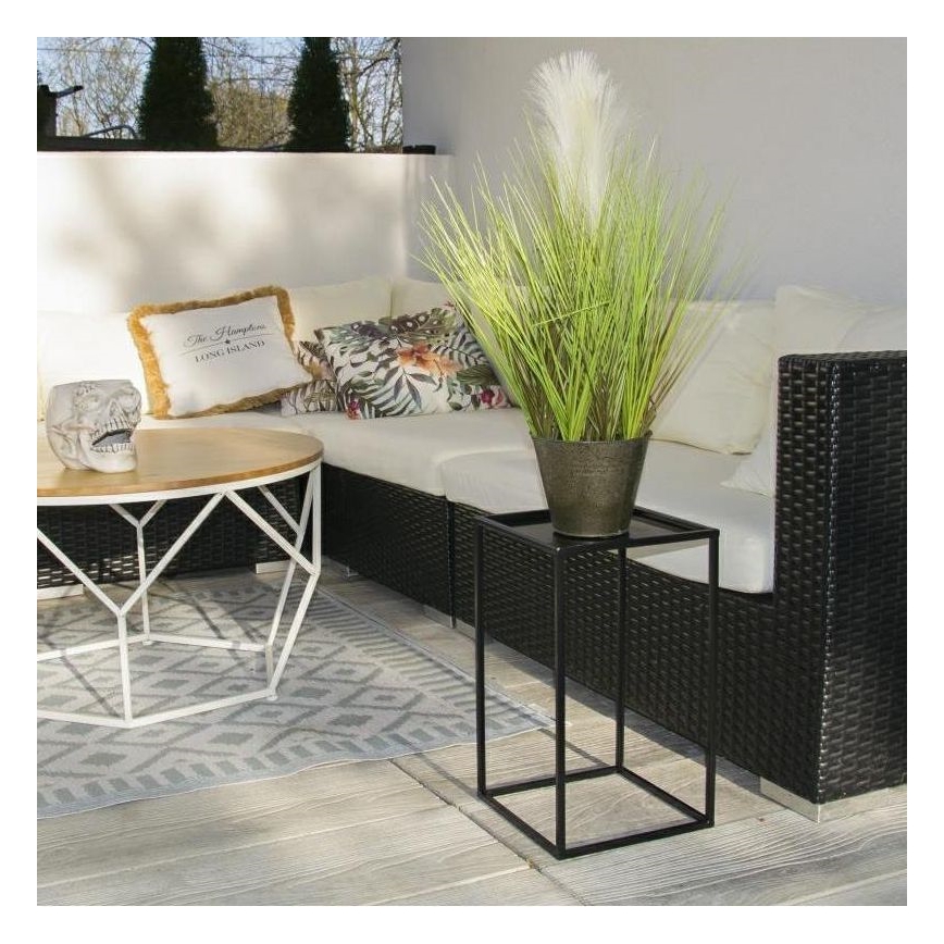 Σταντ για γλάστρες 40x24 cm μαύρο