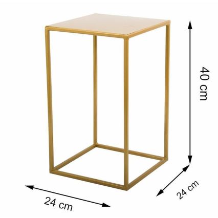 Σταντ για γλάστρες 40x24 cm χρυσό
