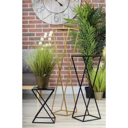 Σταντ για γλάστρες 40x24 μαύρο