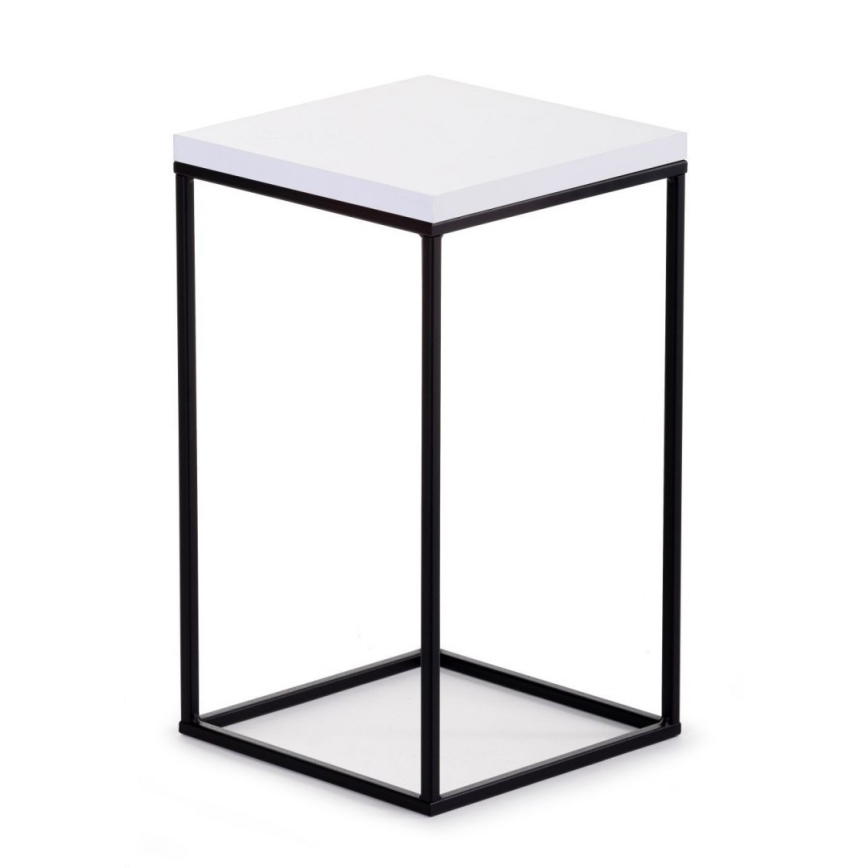 Σταντ για γλάστρες BASICLOFT 40x24 λευκό/μαύρο
