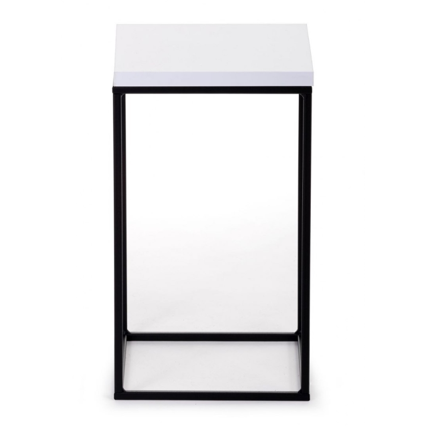 Σταντ για γλάστρες BASICLOFT 40x24 λευκό/μαύρο