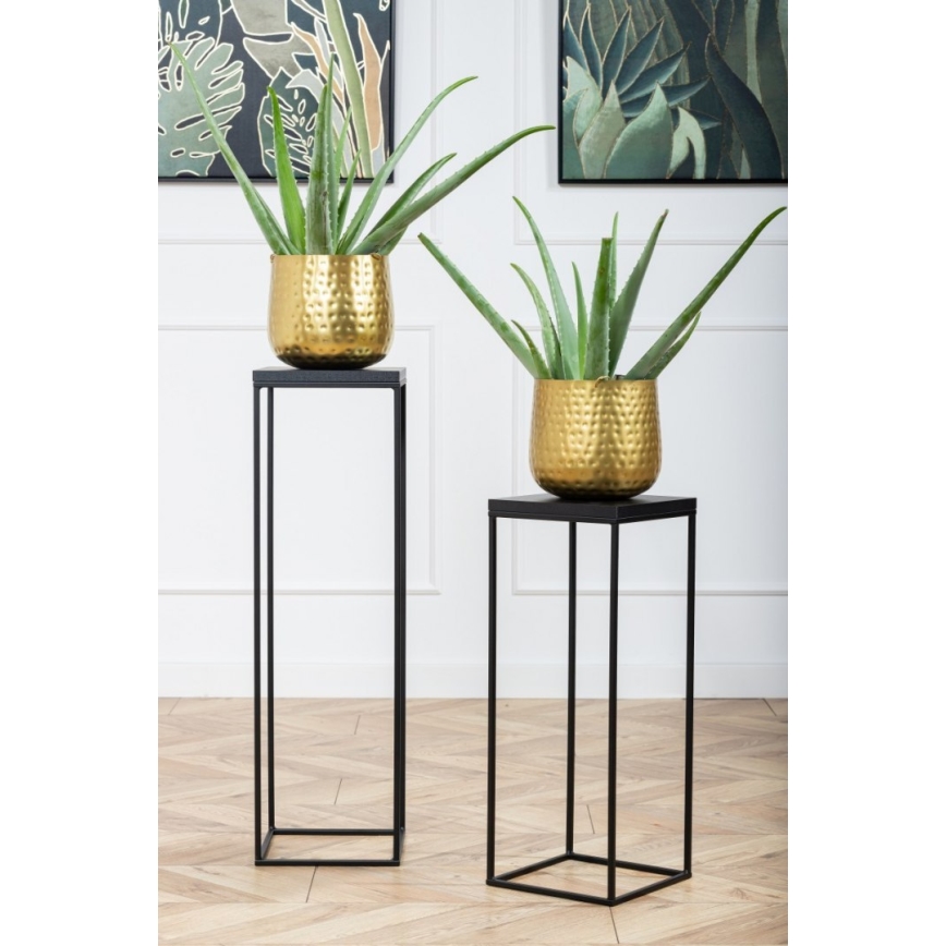 Σταντ για γλάστρες BASICLOFT 60x24 μαύρο