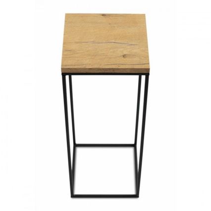 Σταντ για γλάστρες BASICLOFT 60x24 μαύρο/καφέ