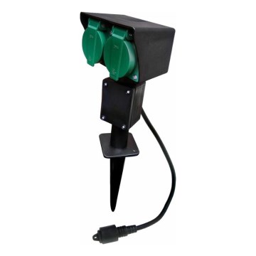 Στήλη υποδοχής πρίζας εξωτερικού χώρου EASY CONNECT 2Z 3600W/230V IP44 πράσινο