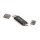 Στικάκι Dual USB + MicroUSB 32GB μαύρο