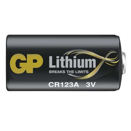 Στοιχείο λιθίου CR123A GP LITHIUM 3V/1400 mAh