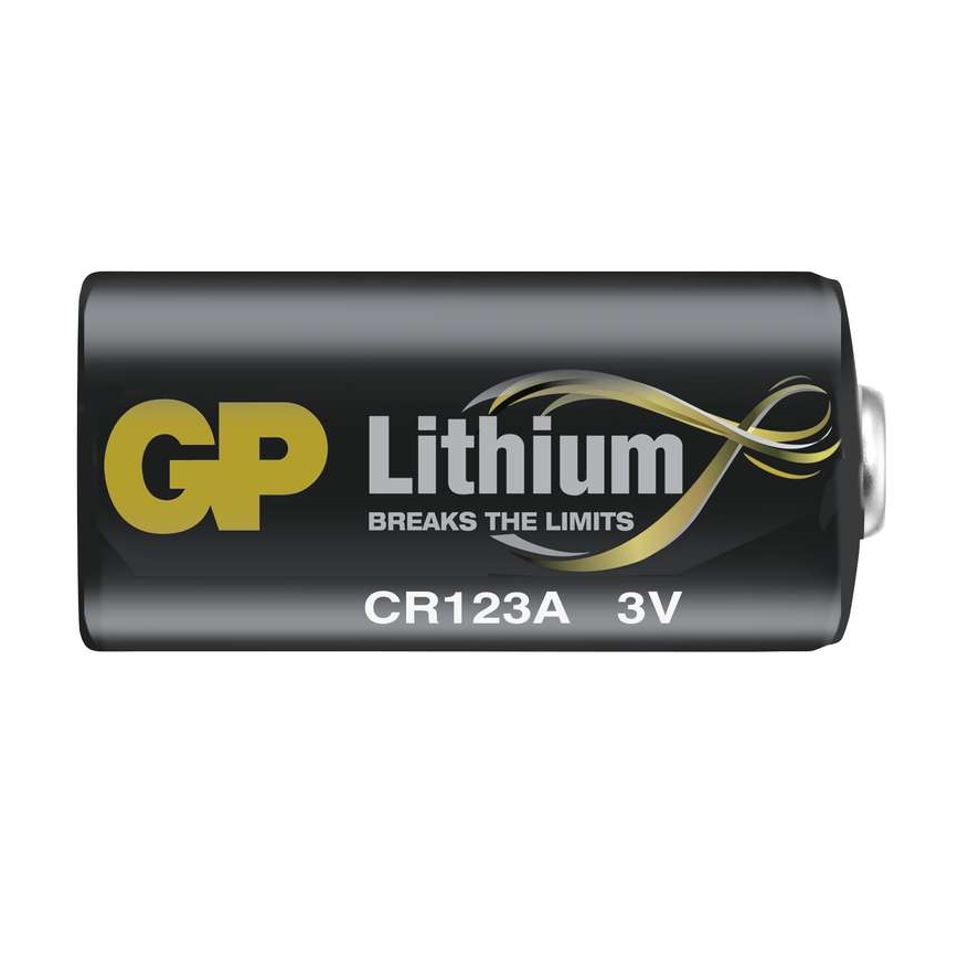 Στοιχείο λιθίου CR123A GP LITHIUM 3V/1400 mAh