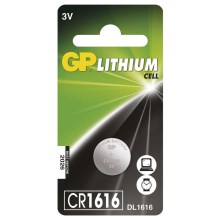 Στοιχείο λιθίου κουμπί CR1616 GP LITHIUM 3V/55 mAh