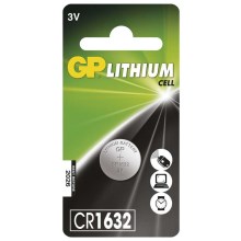 Στοιχείο λιθίου κουμπί CR1632 GP LITHIUM 3V/140 mAh