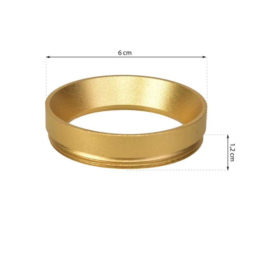 Συμπληρωματικός δακτύλιος RING GOLD διάμετρος φως MICA