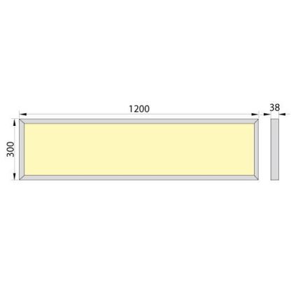 Συνδεδεμένο πάνελ LED OREGA LED/40W/230V 4000K