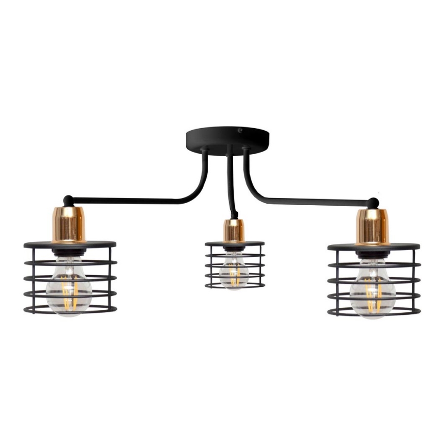 Συνδεδεμένο πολύφωτο EDISON 3xE27/15W/230V
