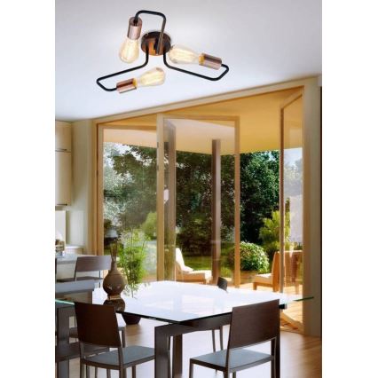 Συνδεδεμένο πολύφωτο HERPE 3xE27/60W/230V