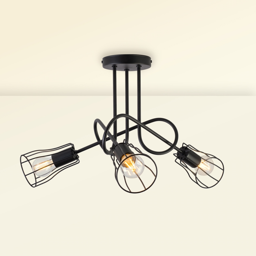 Συνδεδεμένο πολύφωτο OXFORD 3xE27/15W/230V