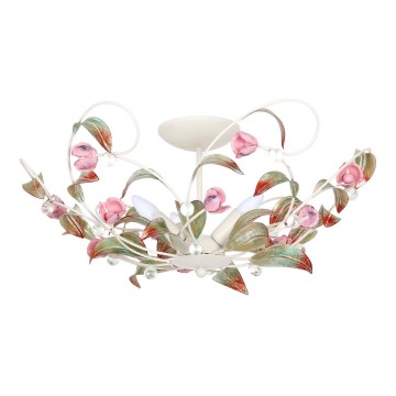 Συνδεδεμένο πολύφωτο ROSE 3xE14/60W/230V