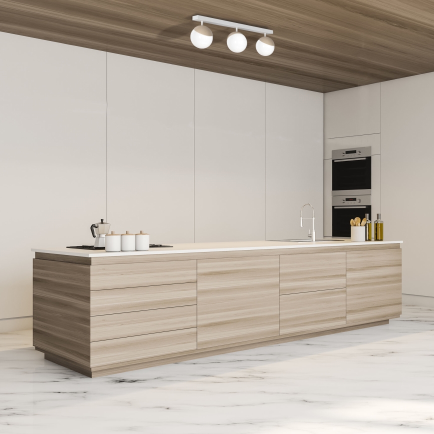 Συνδεδεμένο πολύφωτο SFERA WOOD 3xE14/40W/230V